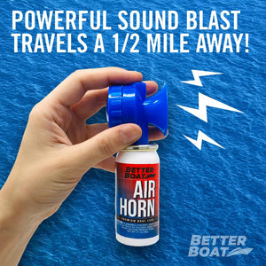 Better Boat Air Horn 1.4oz Powerful Blast 