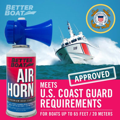 Load image into Gallery viewer, Better Boat Air Horn 3.5oz Coast Guard Approved