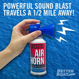 Better Boat Air Horn 3.5oz Half Mile Heard