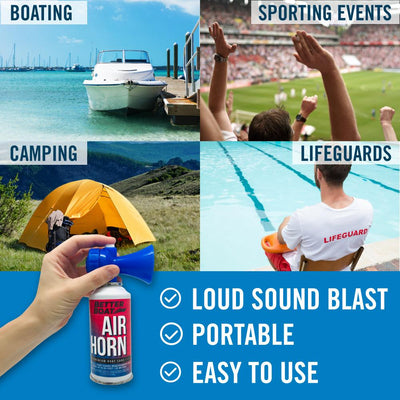 Load image into Gallery viewer, Better Boat Air Horn 3.5oz Uses at Pool Sporting Events Camping Boating