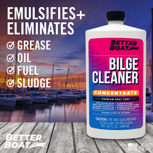 Bilge Cleaner Concentrate on a Deck