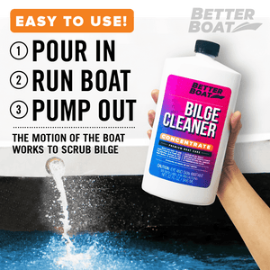 Bilge Cleaner Concentrate Clean out Boat Bilges