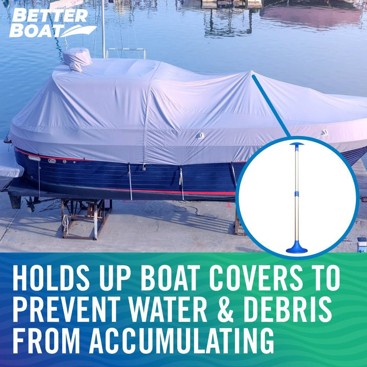 Better Boat Boat Cover Support Poles shown in boat cover support poles 2