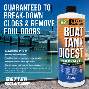 Boat Enzymatic Toilet Tank Digest Safe for Water