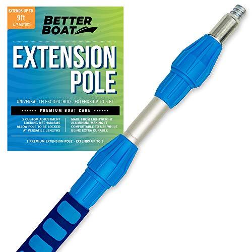 Better Boat Boat Extension Rod for Mop and Brushes ( 3FT, 6FT and 9FT ) shown in boat extension rod for mop and brushes...