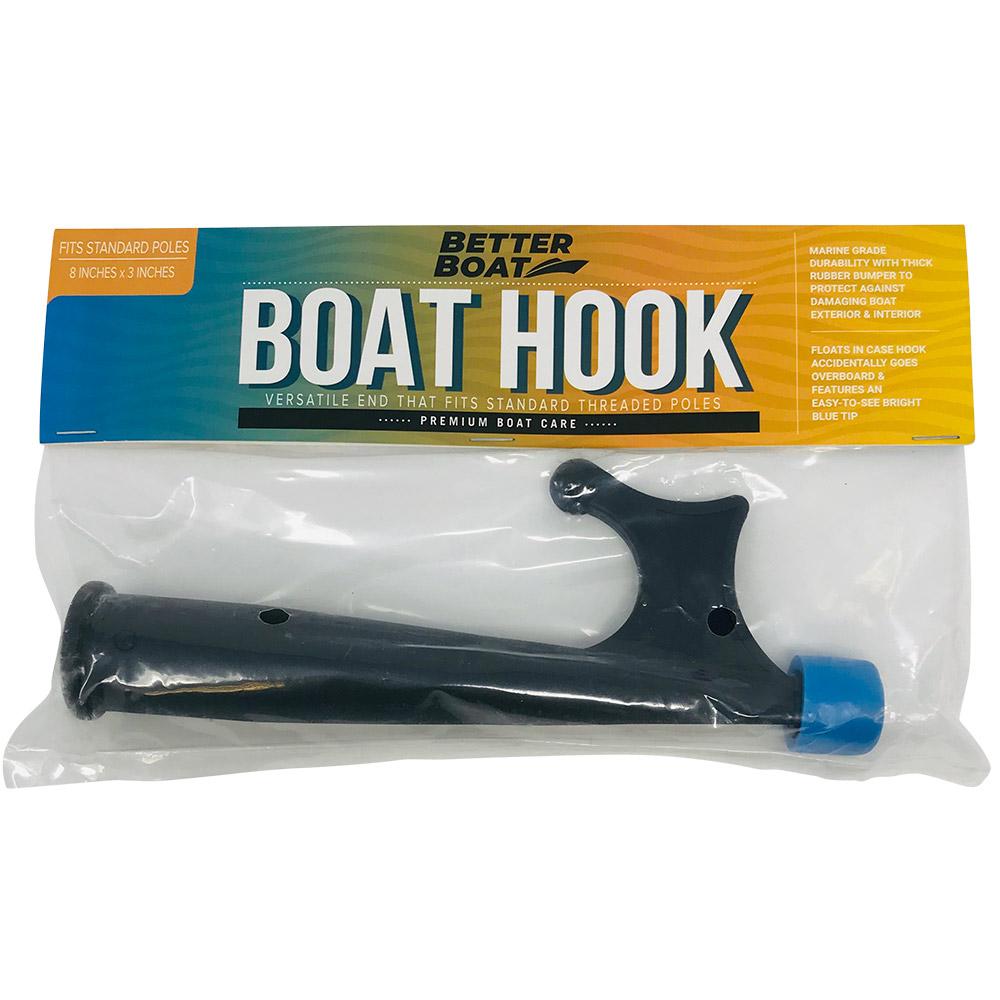 Better Boat Boat Hook with Standard End ( With or Without Pole ) shown in boat hook in packaging boat accessories
