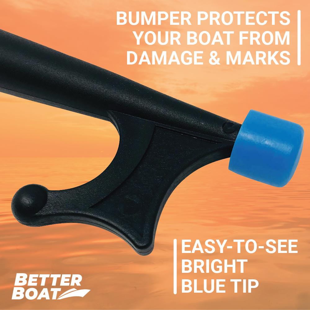 Better Boat Boat Hook with Standard End ( With or Without Pole ) shown in boat hook with bumper for pushing