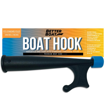 Screw-on Hook End for Boats (With Without Extension Pole