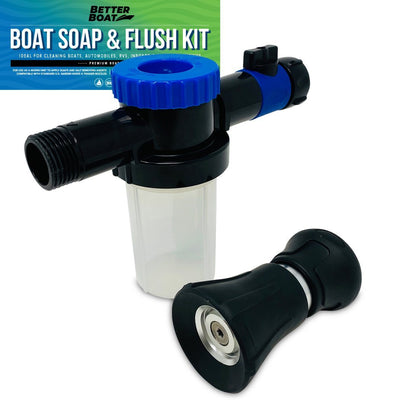 Mr Boats - The Salt Attach Flush Bags make flushing your outboard