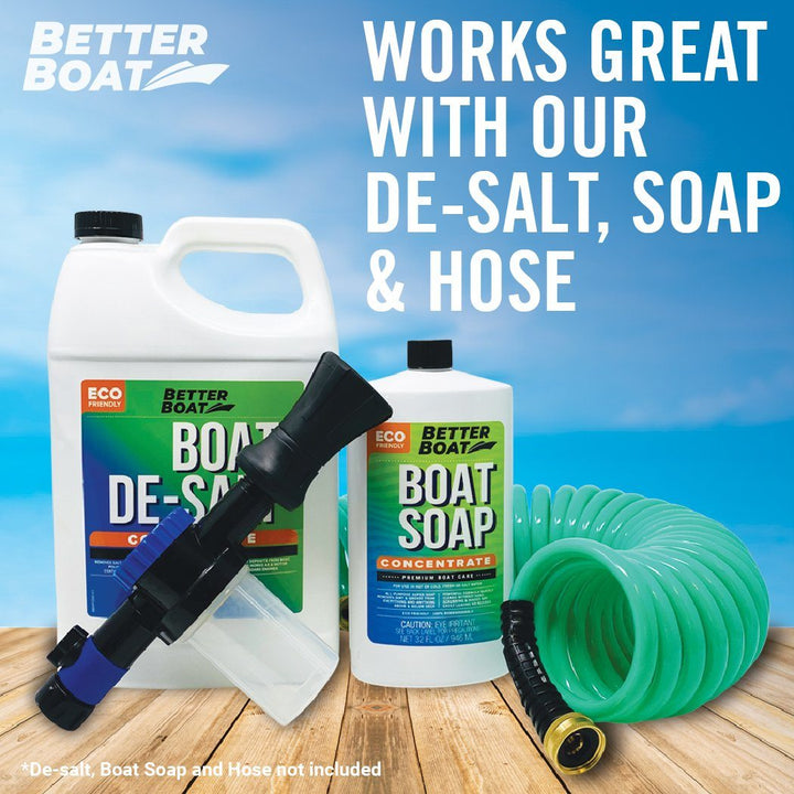 Better Boat Boat Soap Wash Sprayer and Boat Engine Flush Kit shown in boat soap wash sprayer and boat engine flush kit 3