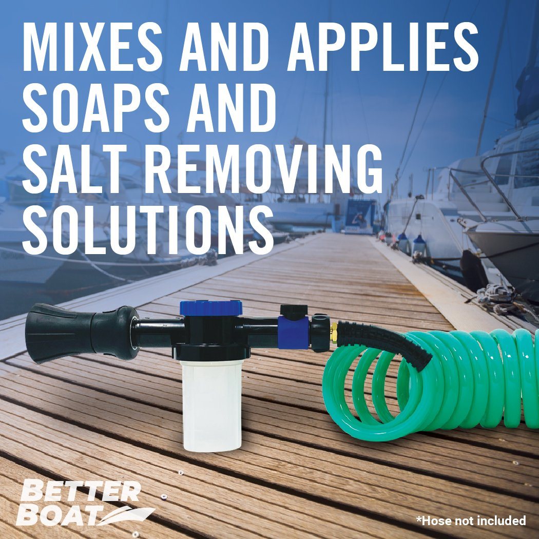 Better Boat Boat Soap Wash Sprayer and Boat Engine Flush Kit shown in boat soap wash sprayer and boat engine flush kit 4