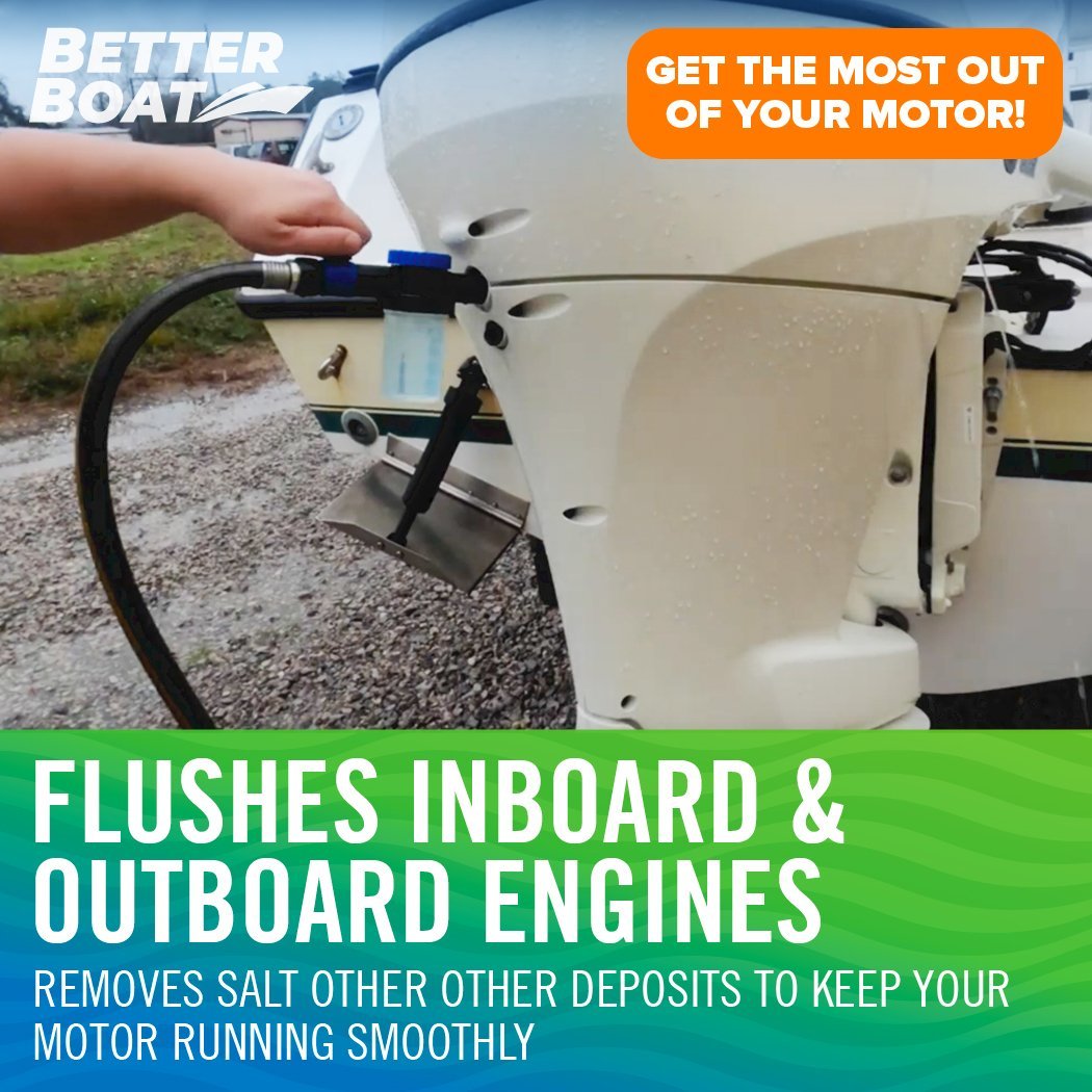 Better Boat Boat Soap Wash Sprayer and Boat Engine Flush Kit shown in boat soap wash sprayer and boat engine flush kit 5