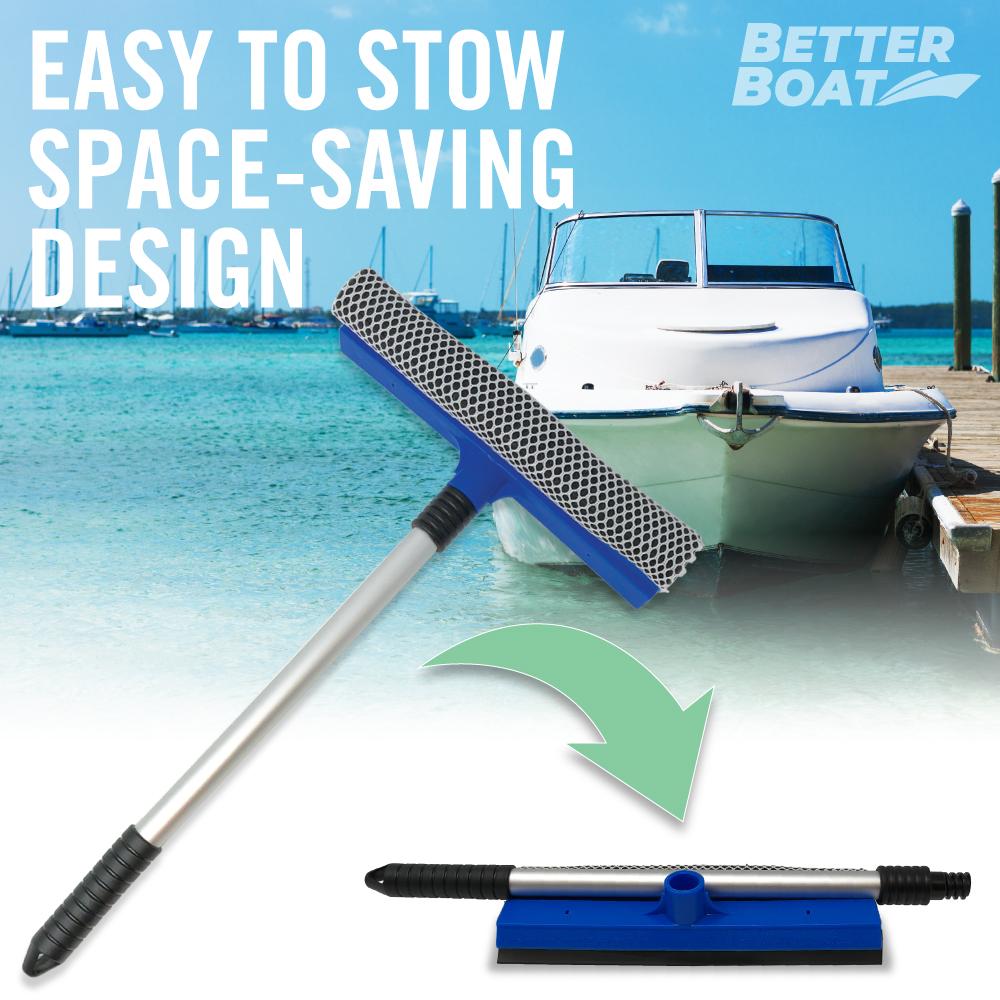Boat Squeegee And Sponge Folds Up Small