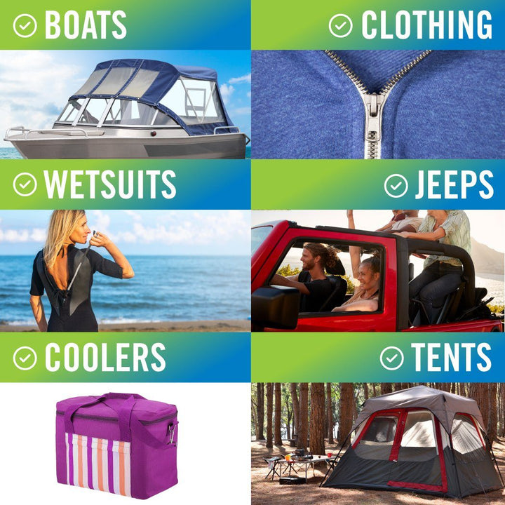 Better Boat Boat Zipper and Snap Lube shown in boat zipper and snap lube 5