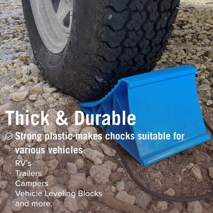 Tire Wheel Chock for Boat Trailer
