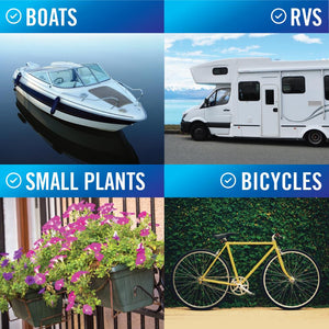 Coil 15FT Boat Hose on RVs Bikes Plants