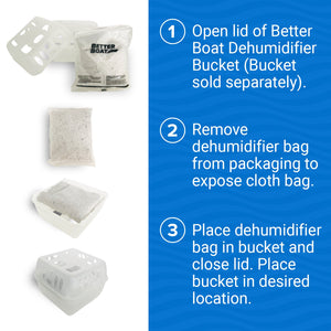 replaceable dehumidifier bags