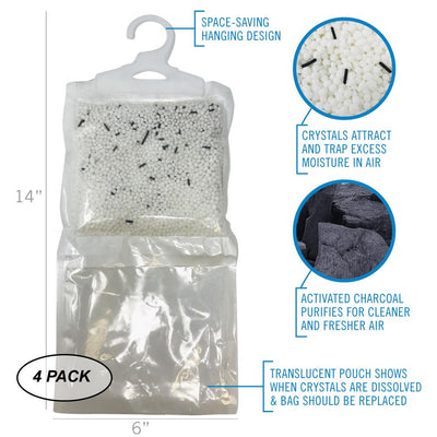 Load image into Gallery viewer, Four Pack Boat Dehumidifier Hanging Bags with Charcoal