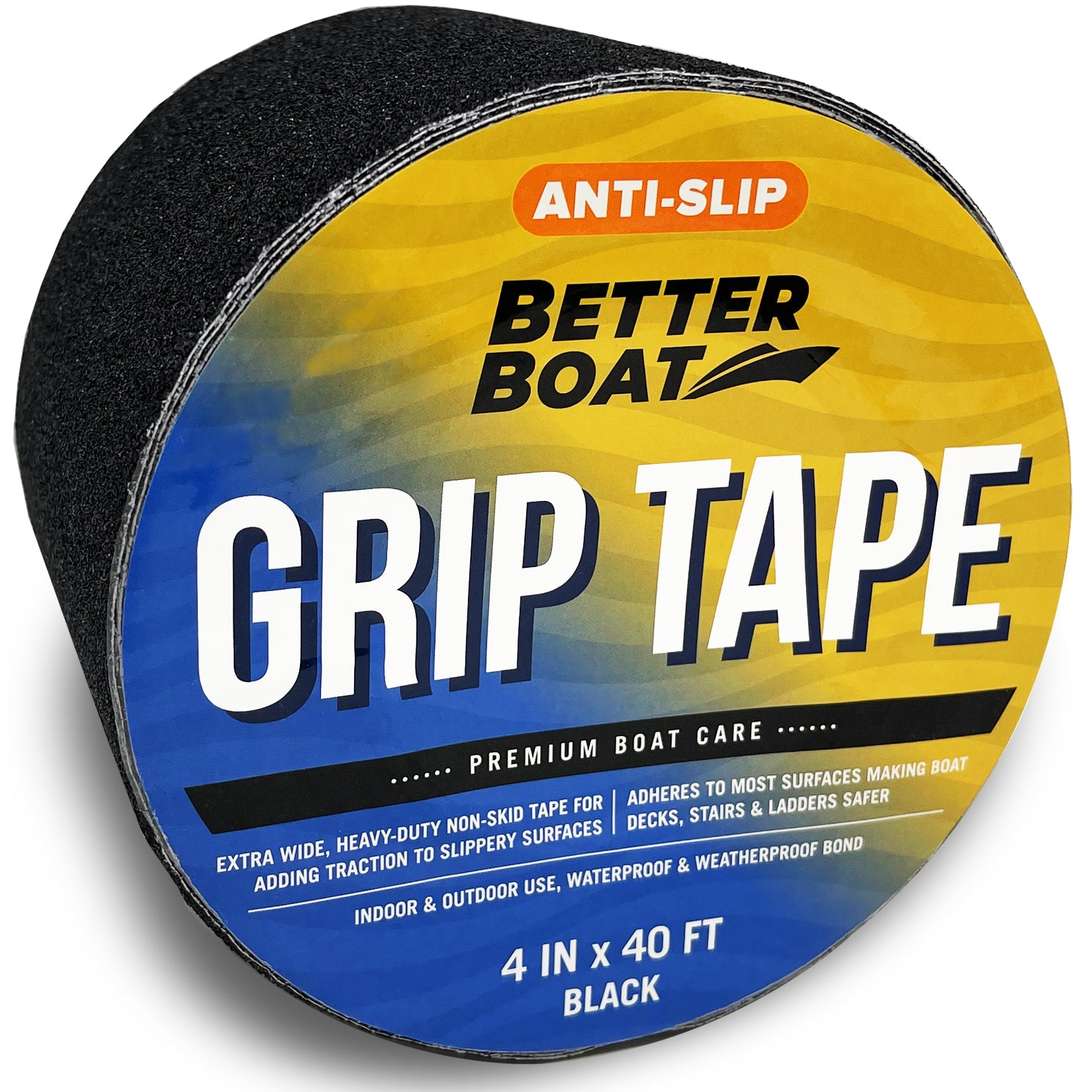 Menda City shabby Encyclopedia No-Slip Grip Tape for Boats | Anti-Slip Safety Tape | Better Boat