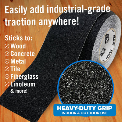 Slip Grip Tape Traction Tapes Adhesive Grip for Indoor Ladder Floor Outdoor  Walkways Stair Tread Step 