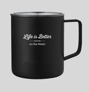 Life is Better on the Water Boat Cup and Mug