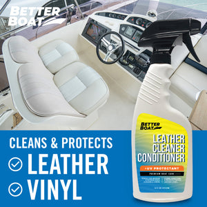 vinyl boat seat cleaner and leather