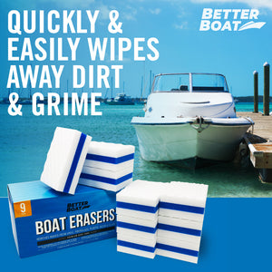 3 Packs Boat Scuff Erasers in One Box (9 Erasers)