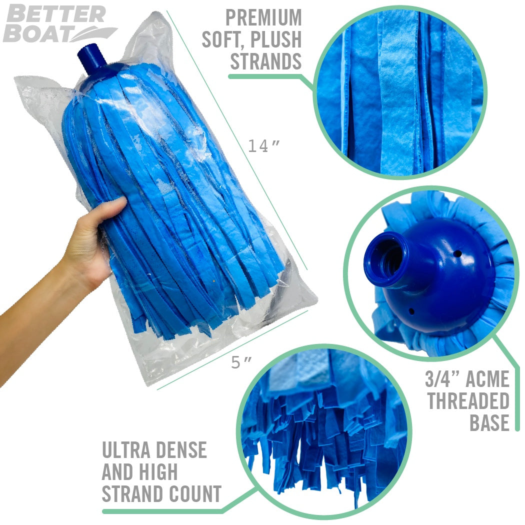 Better Boat Synthetic Chamois Mop Head product view 5
